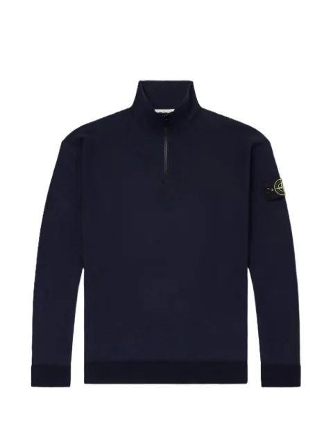 Stone Island jersey con aplique del logo