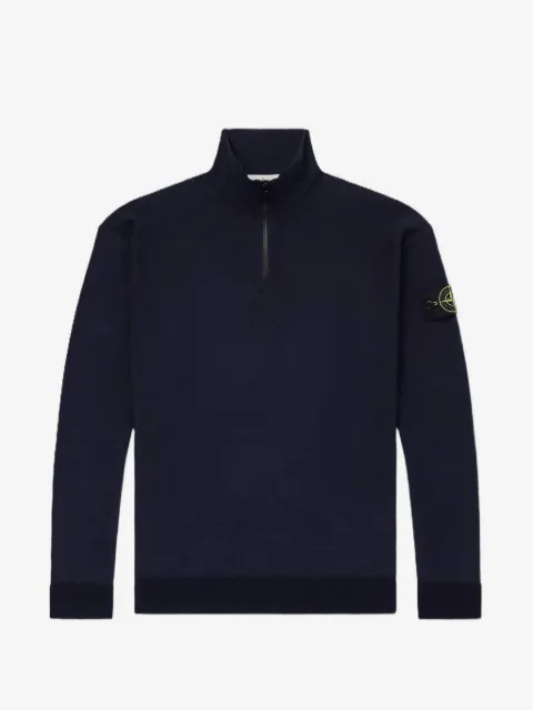 Stone Island Maglione con applicazione logo