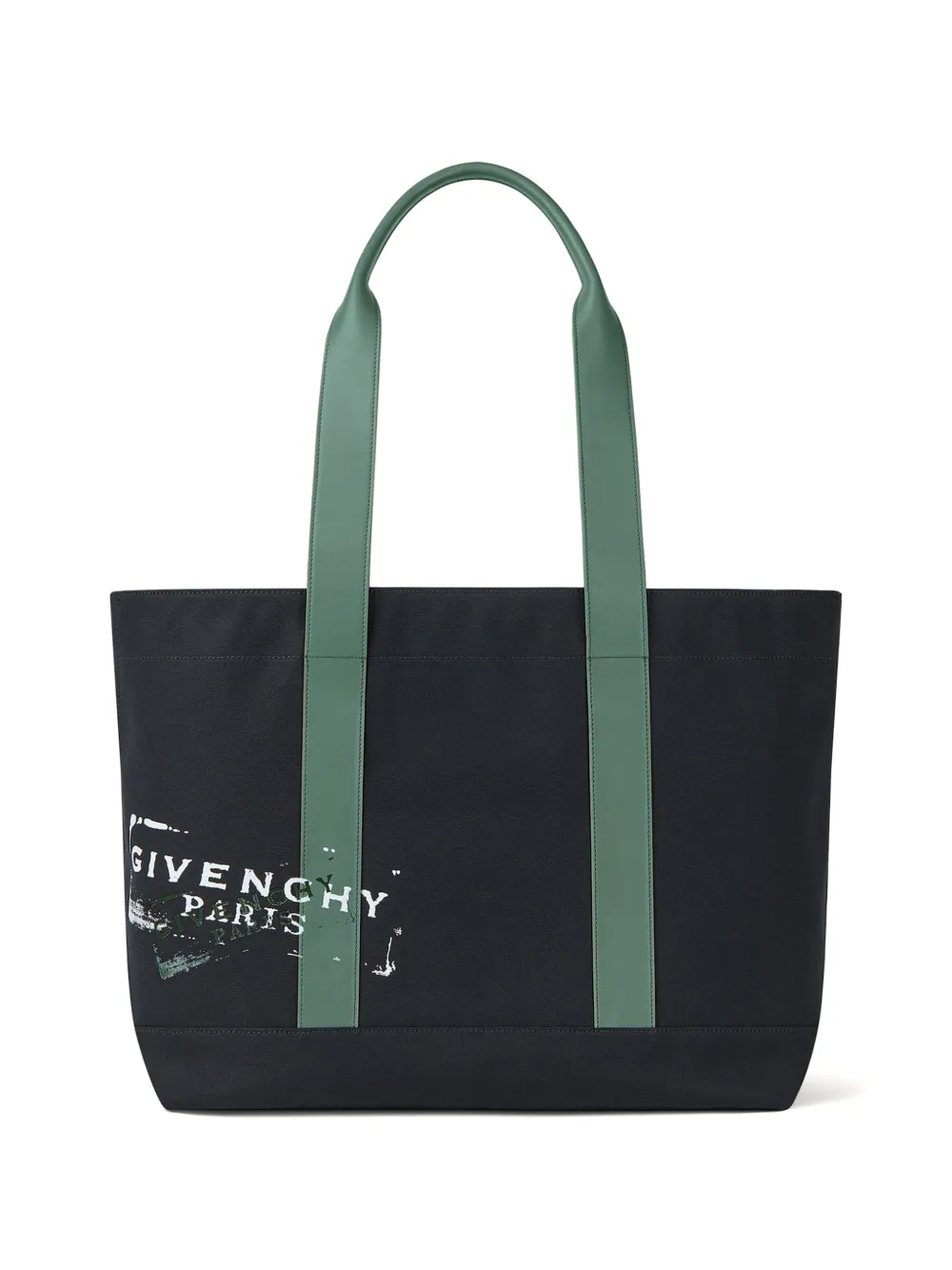 Givenchy logo-print cotton tote bag - Nero