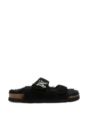 Balenciaga ロゴ プラットフォームサンダル | FARFETCH JP