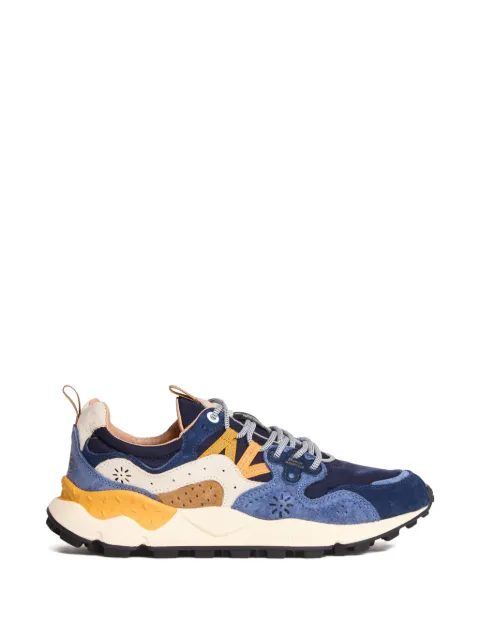 FLOWER MOUNTAIN Yamano 3 trekking-laces suede sneakers