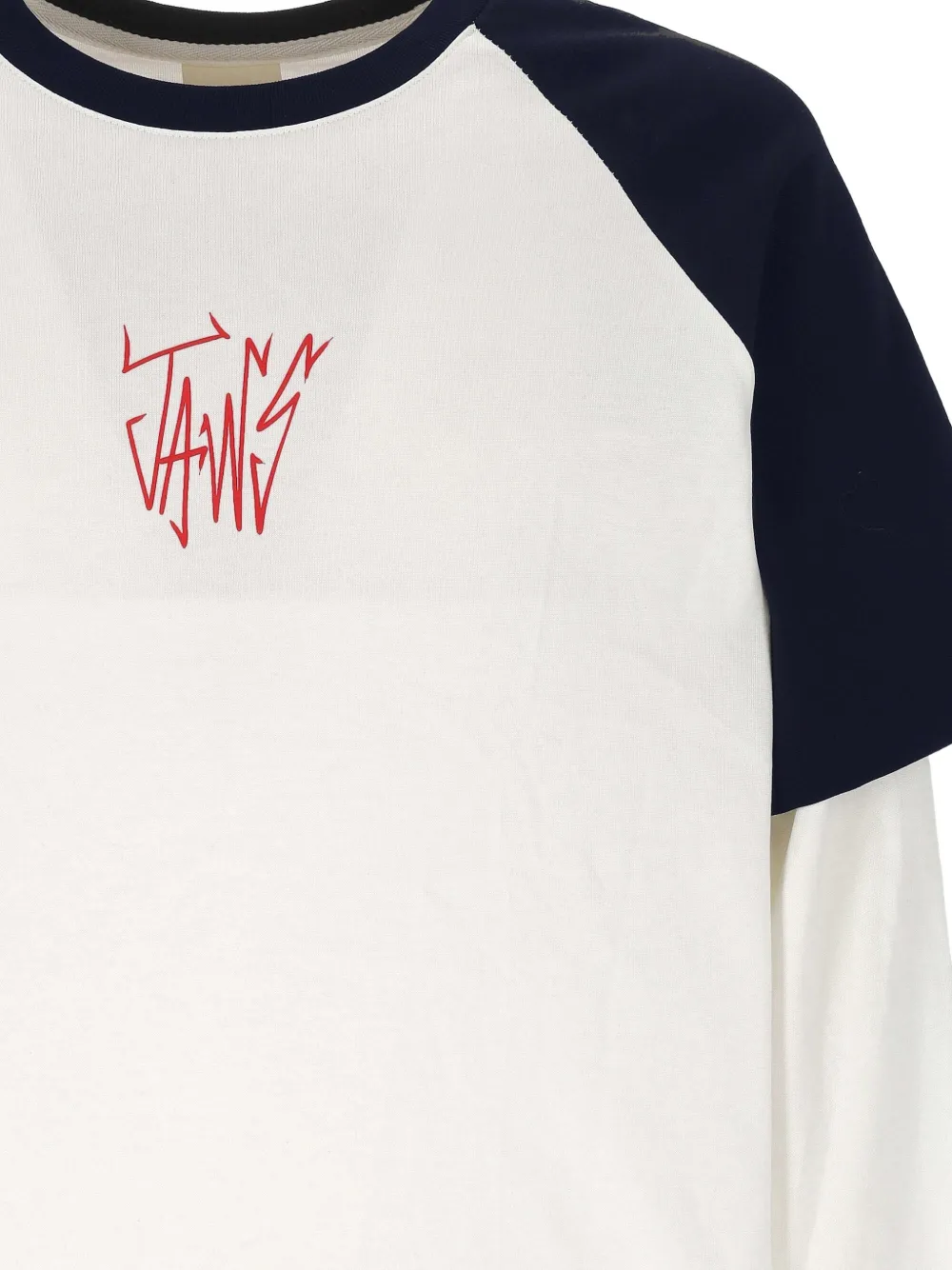  Jaws Long Sleeve Printed T-shirt - Neutrals 