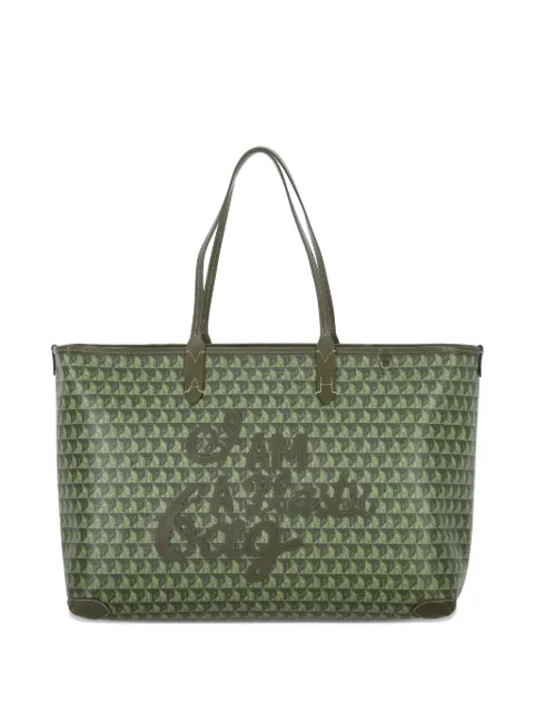 Anya Hindmarch geometric-pattern tote bag