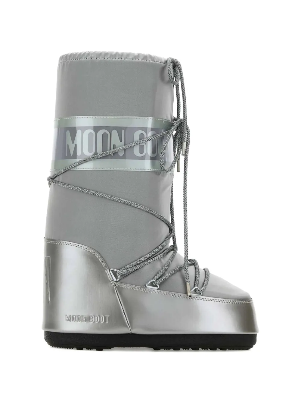 Moon Boot logo strap glance boots – Grey