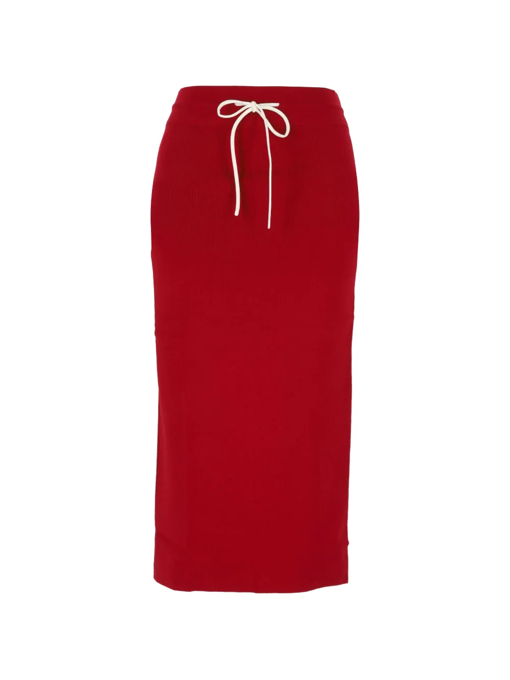 Patrizia Pepe split detail skirt - Rosso