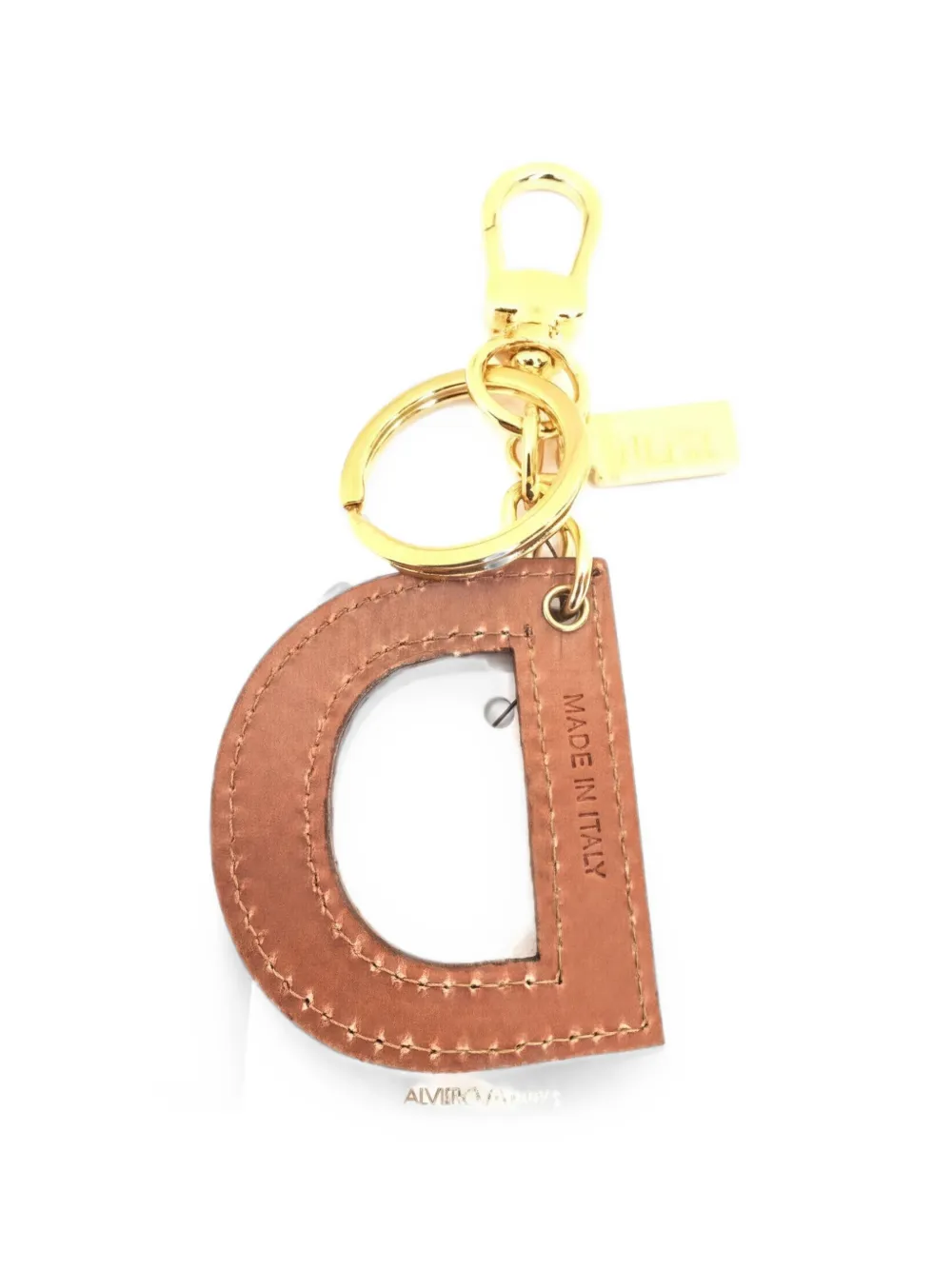 ALVIERO MARTINI 1° CLASSE Sleutelhanger met letter D Beige