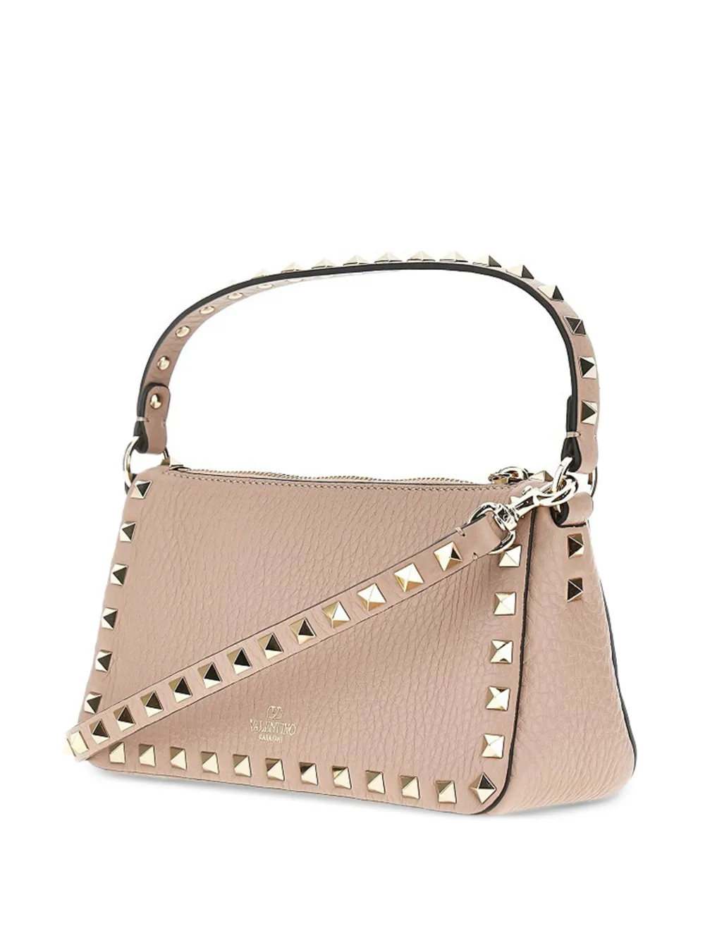  Valentino Garavani Rockstud Cross-body Bag - Neutrals 