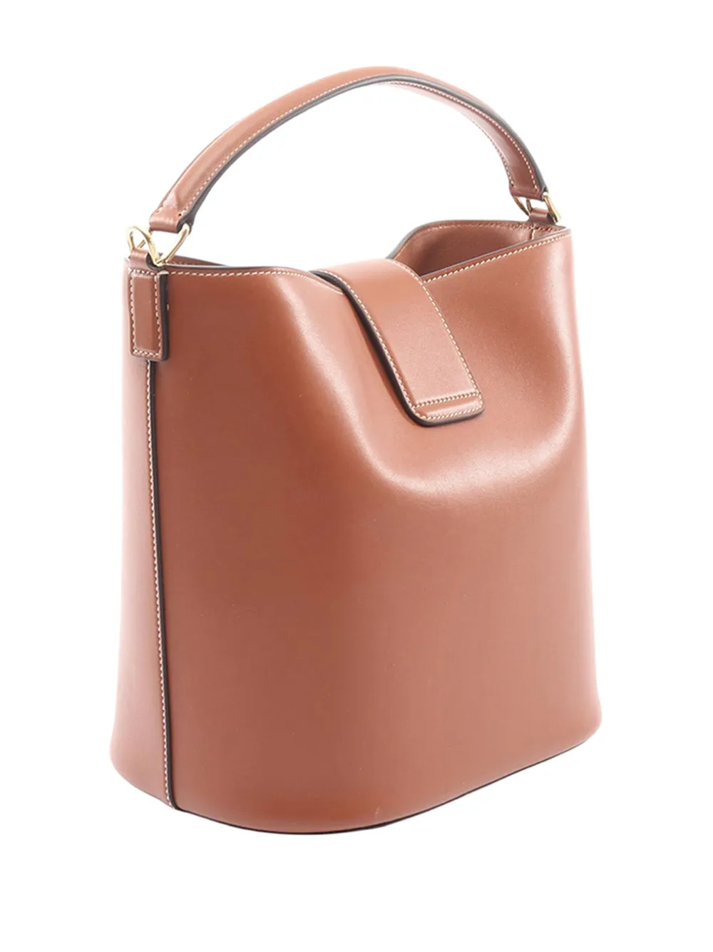2010-2026 Medium Smooth Calfskin Louise Bucket Bag Handbag
