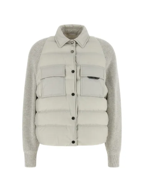 Brunello Cucinelli quilted padded jacket