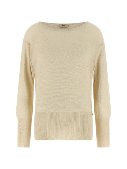 Herno sequin appliqué sweater