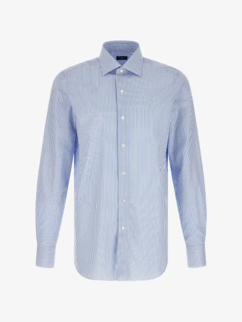 Finamore 1925 Napoli striped napoli shirt