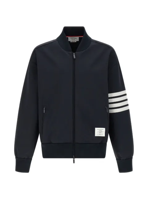 Thom Browne ribbed four-bar bomber jacket