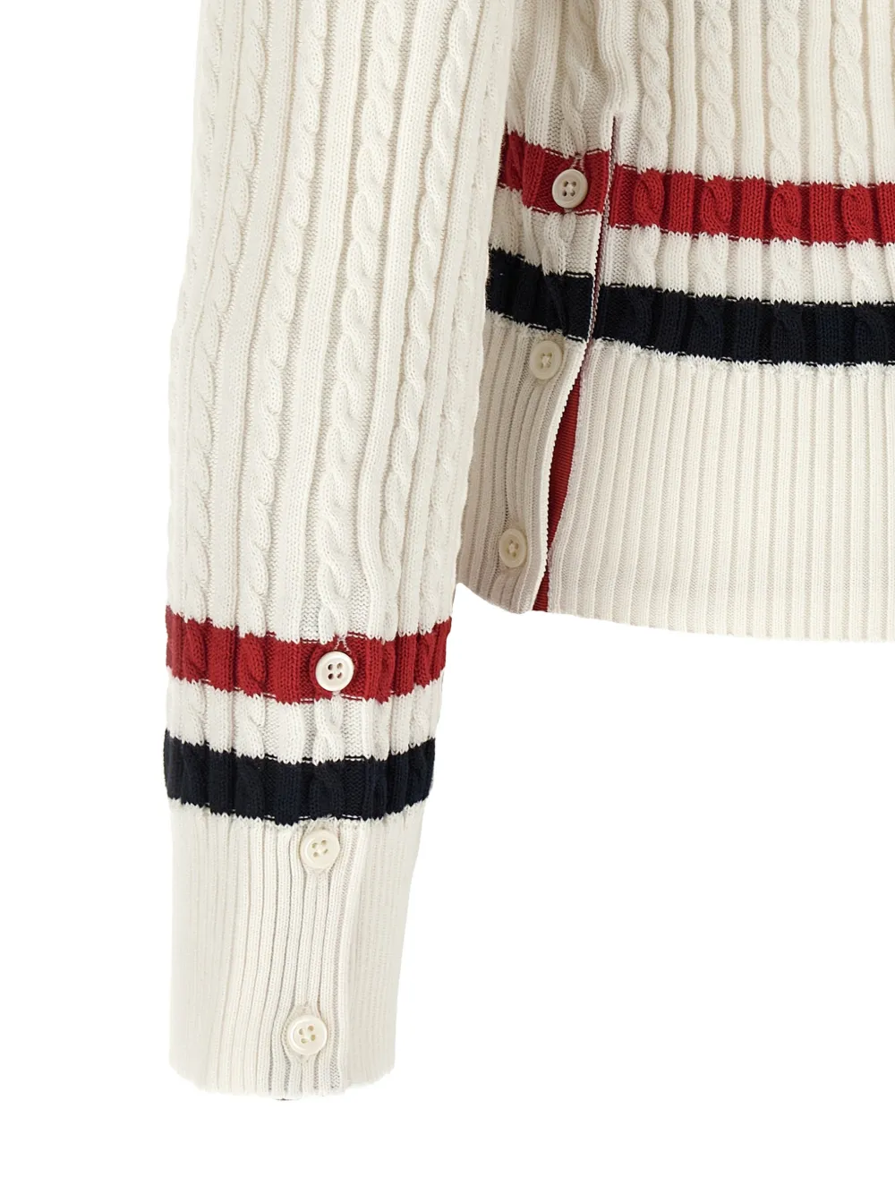 Thom Browne Trui met V-hals Wit