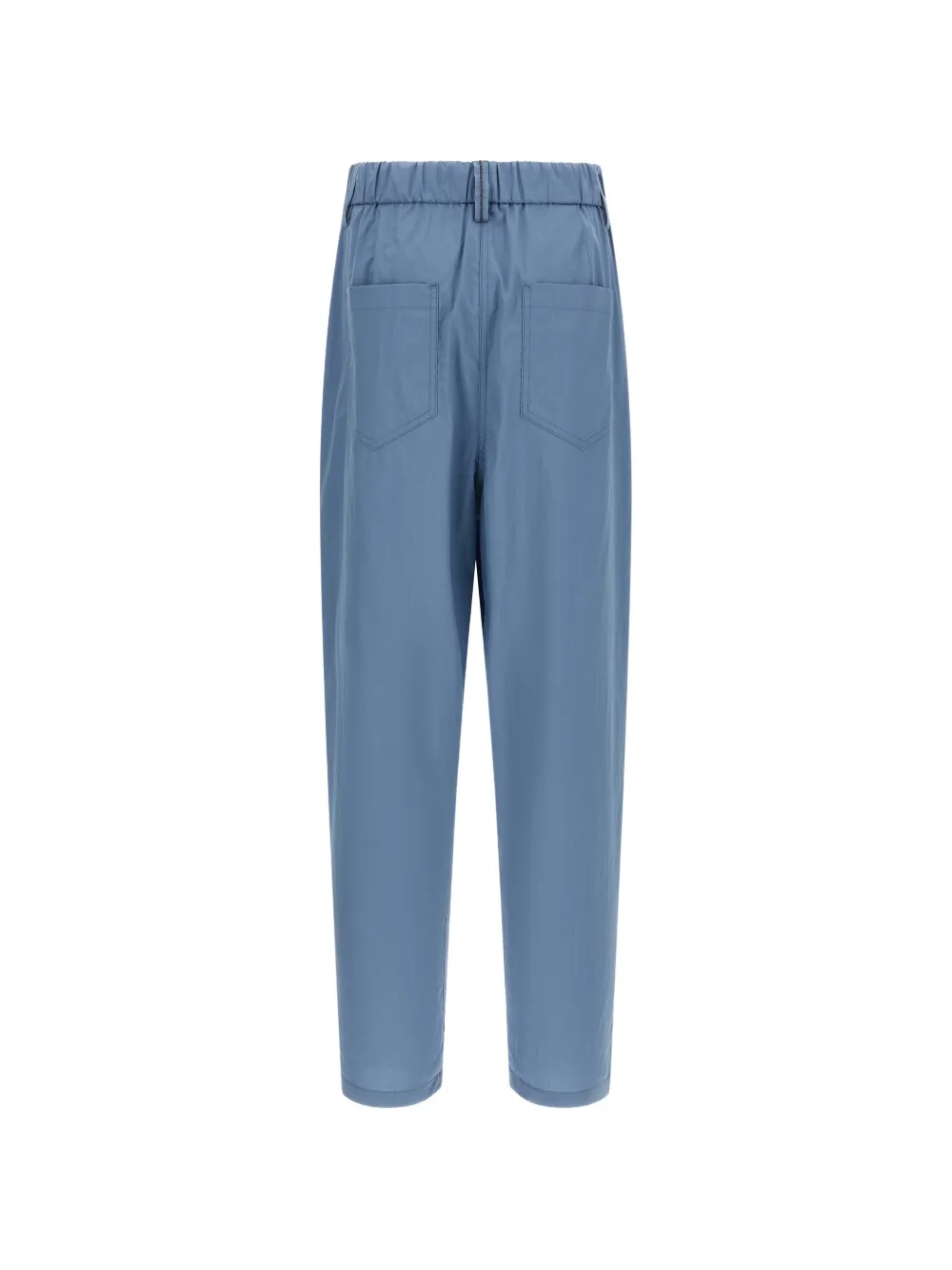  Brunello Cucinelli Monile Elasticated Trousers - Blue 
