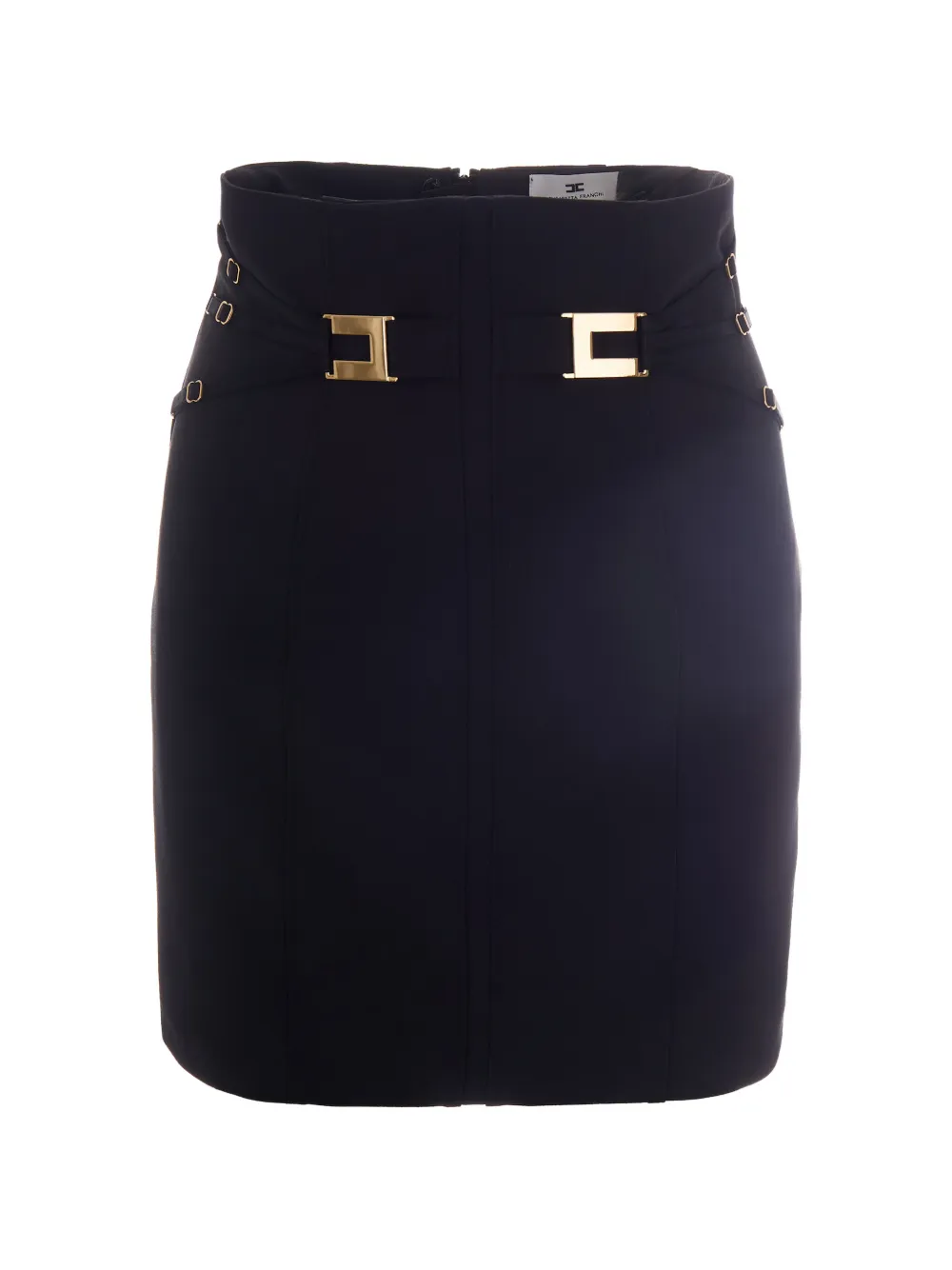 Elisabetta Franchi Gonna con fibbia - Nero
