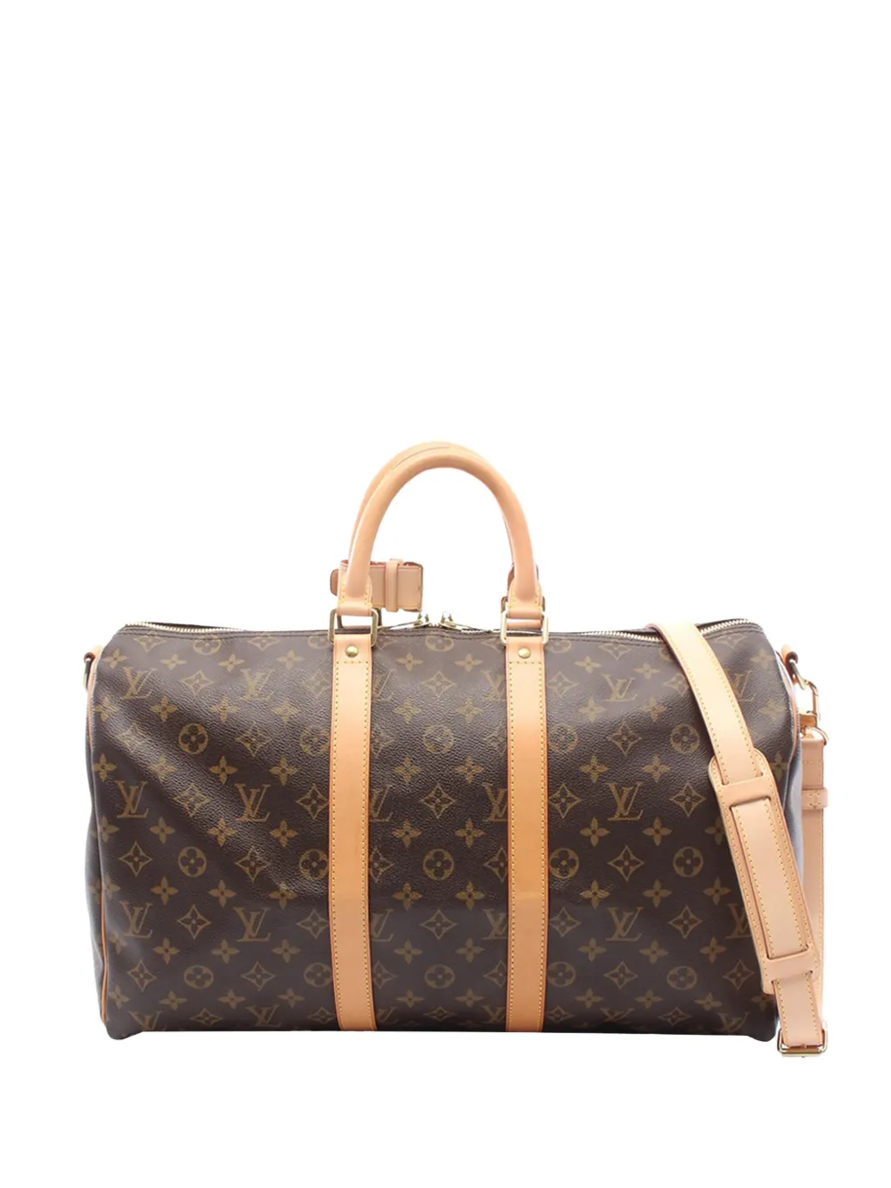Louis Vuitton Pre-Owned 2003 Monogram Keepall Bandouliere 45 travel bag - Marrone
