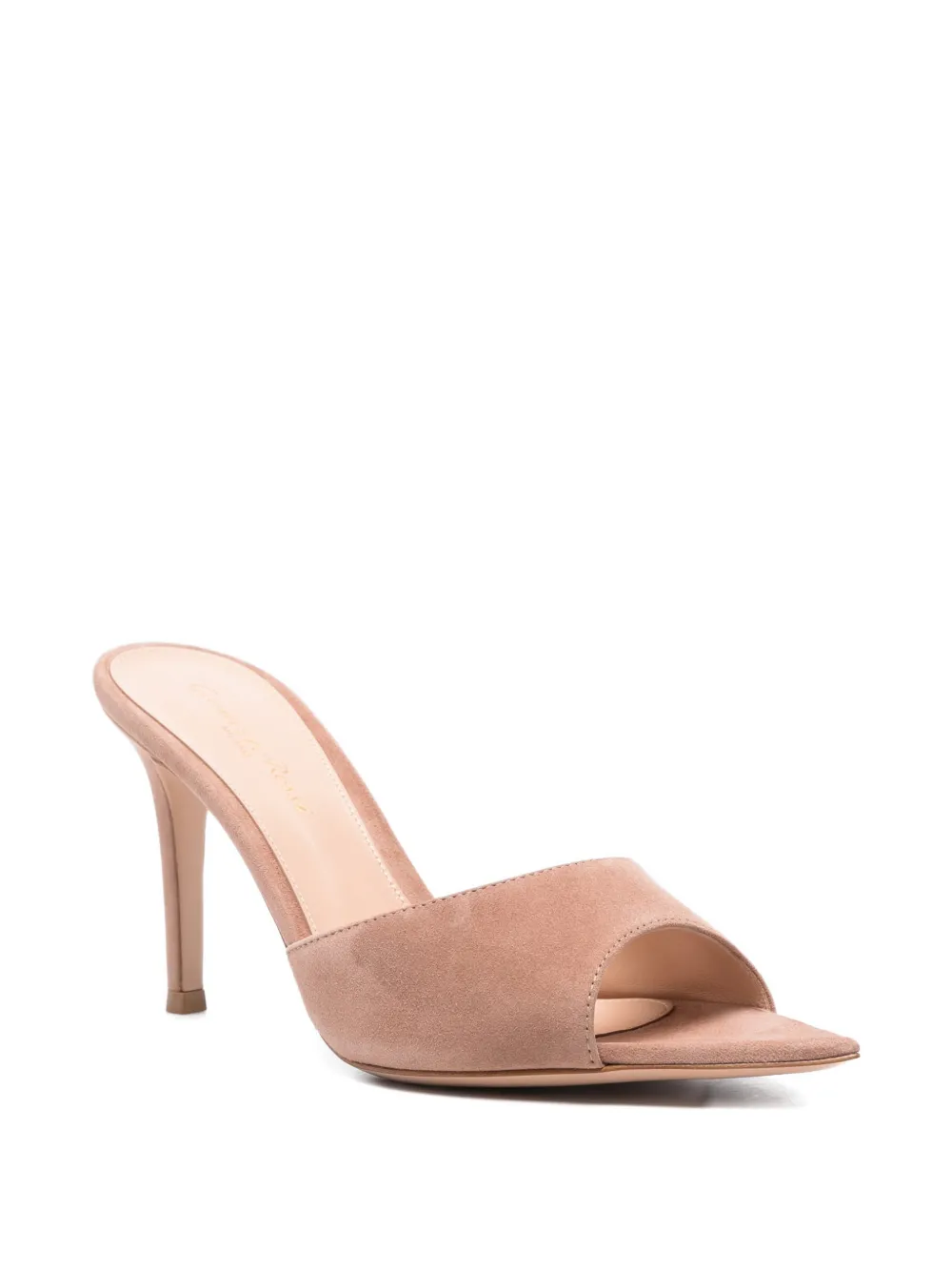 Gianvito Rossi Elle sandalen met puntige neus Beige