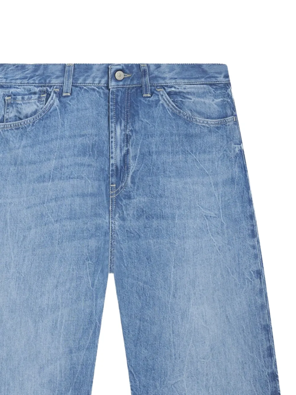DONDUP Broek met zak Blauw