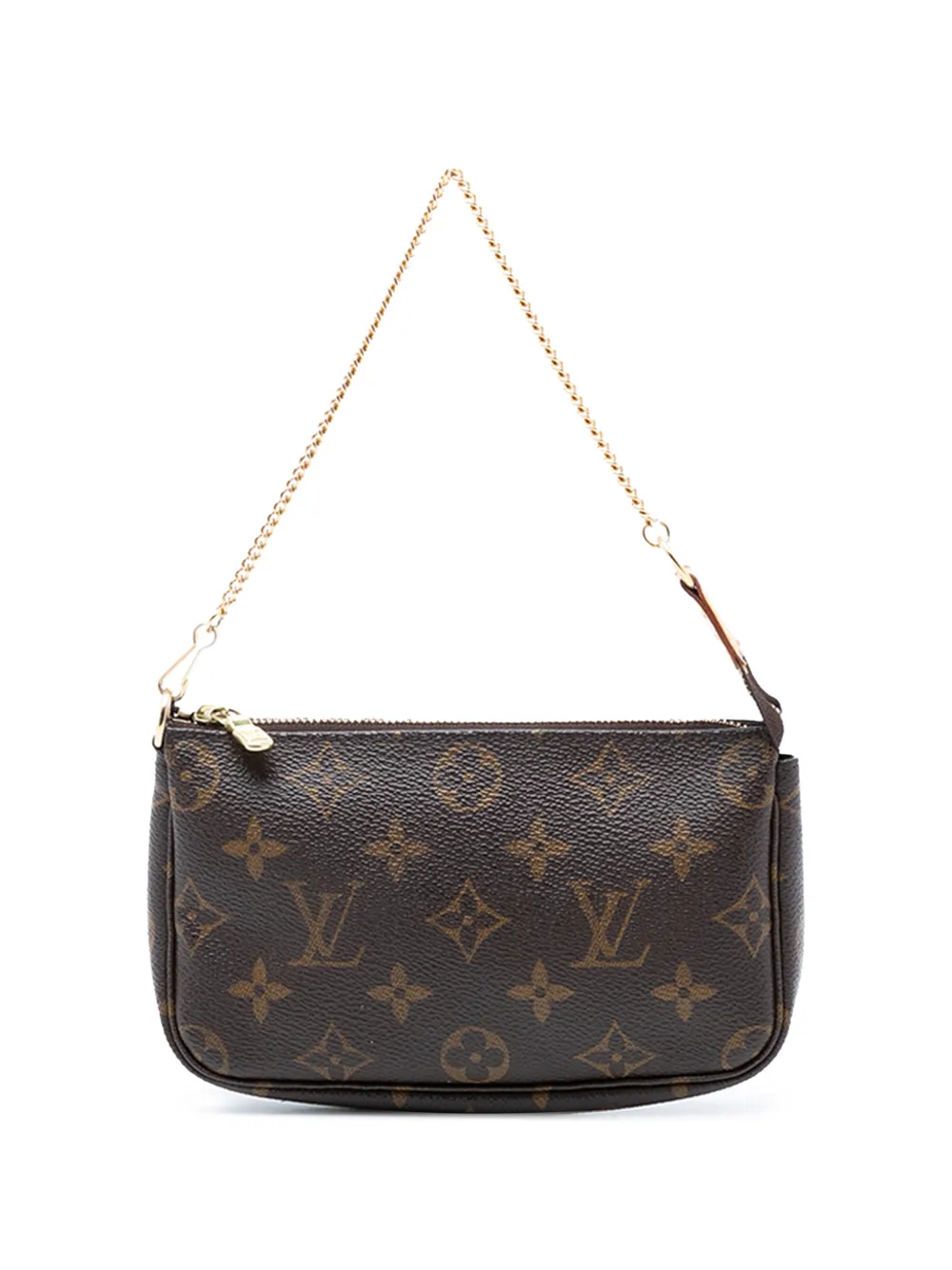 Louis Vuitton Pre-Owned 2002 Monogram Mini Pochette Accessoires handbag - Marrone