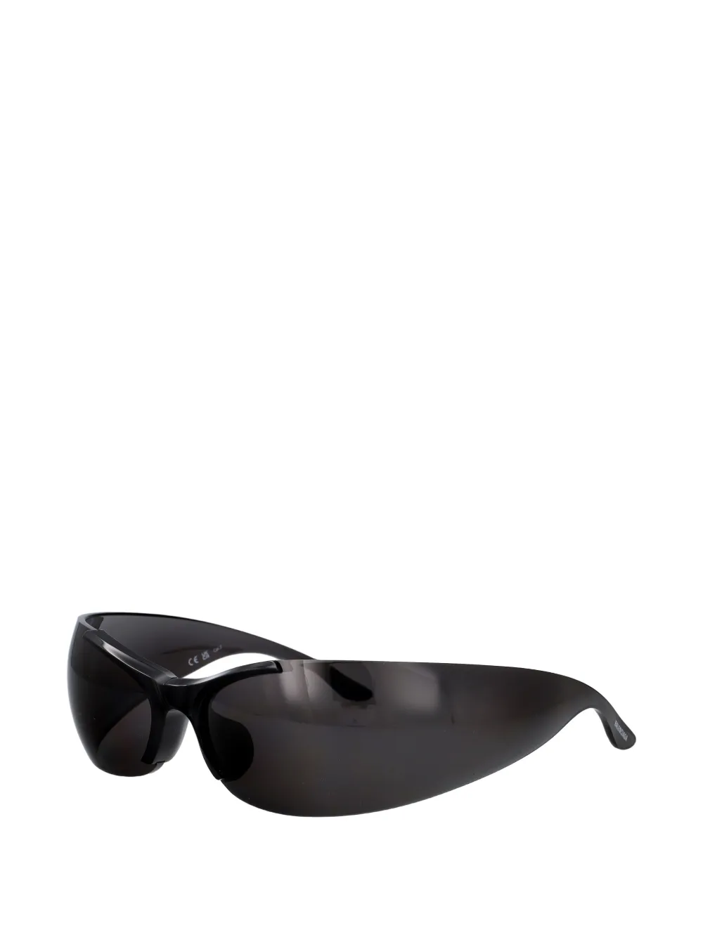 Balenciaga Eyewear Zonnebril met ovalen montuur Zwart