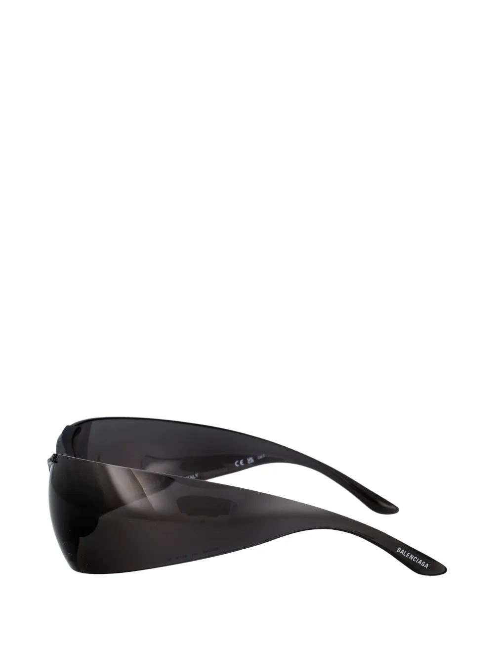 Balenciaga Eyewear Zonnebril met ovalen montuur Zwart