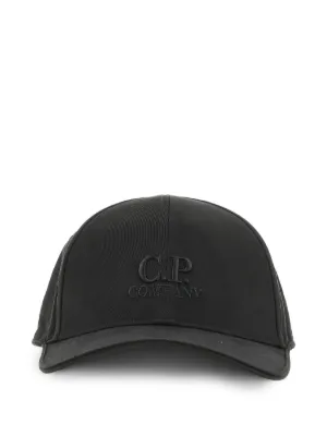 STONE ブラックベースボールキャップ Stone Island ベースボール キャップ | ブラック | FARFETCH JP