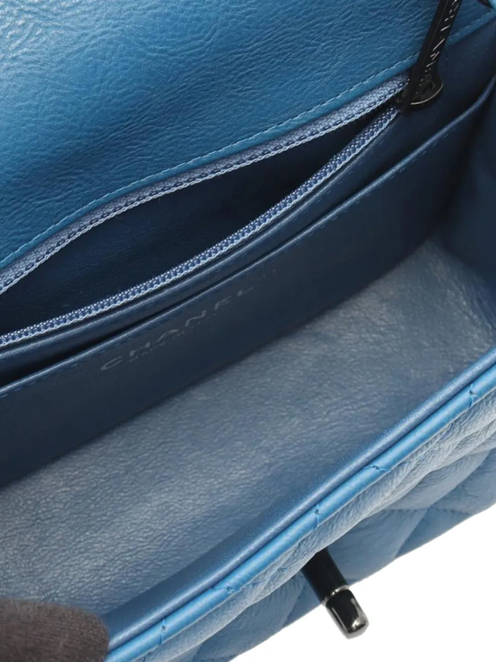 2017-2018 Mini Square Classic Lambskin Single Flap Shoulder Bag