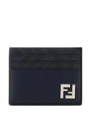 Fendi カードケース　ケース　モノグラム FENDI モノグラム カードケース | ブラック | FARFETCH JP