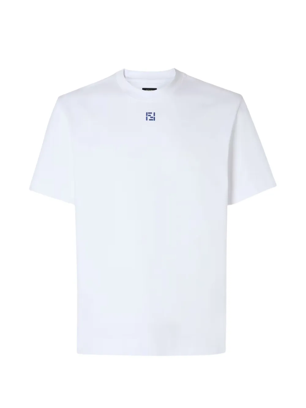 FENDI T-shirt con ricamo - Bianco