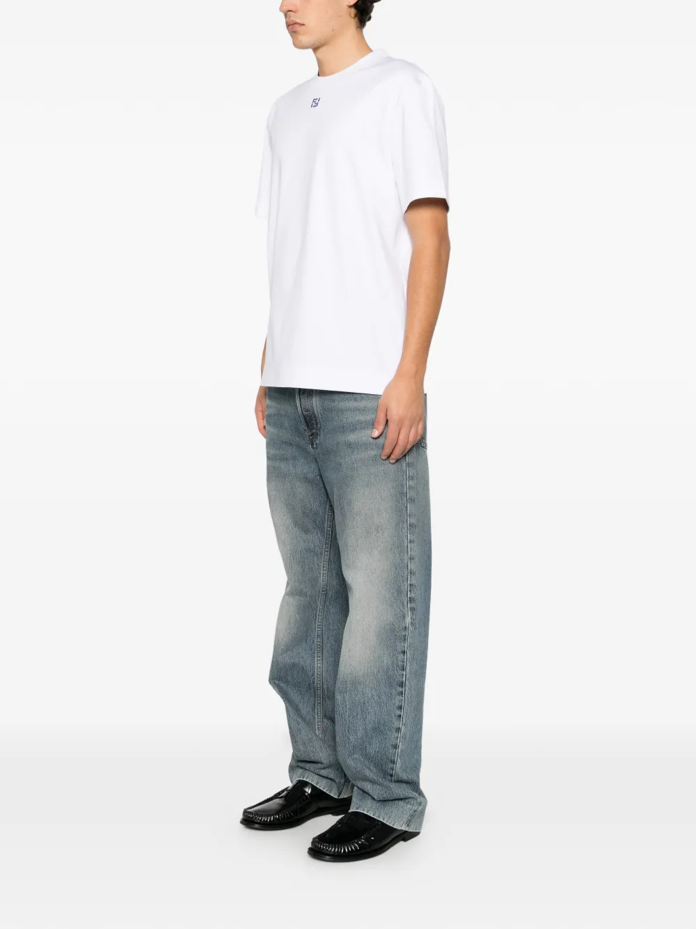 FENDI Katoenen T-shirt Wit