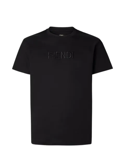 FENDI logo T恤