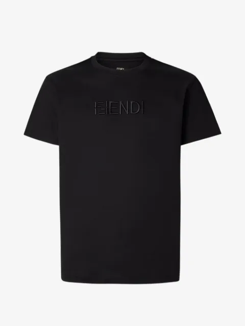 FENDI playera con logo estampado