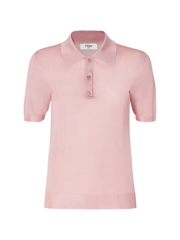 Fendi Shirt-style Sweater in Pink