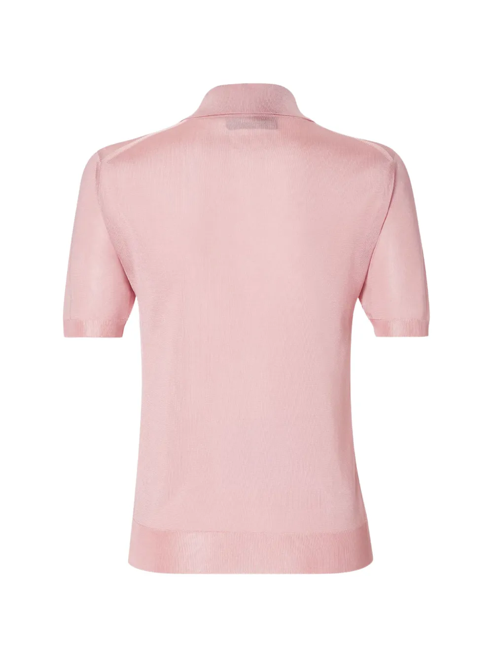  Fendi Buttoned Polo Shirt - Pink 