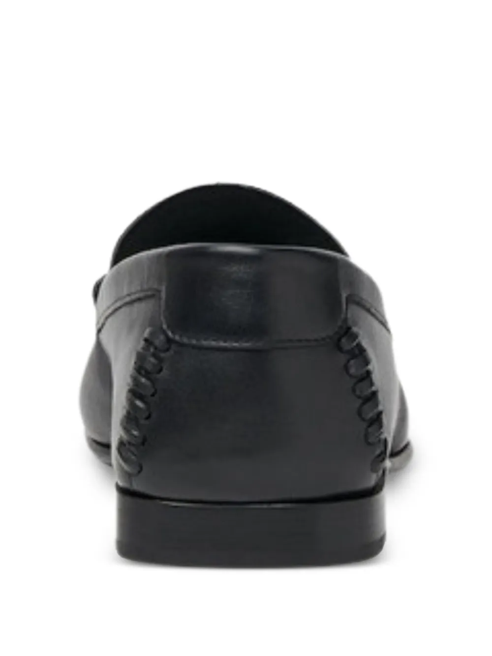 FENDI Loafers met logodetail en stiksels Zwart