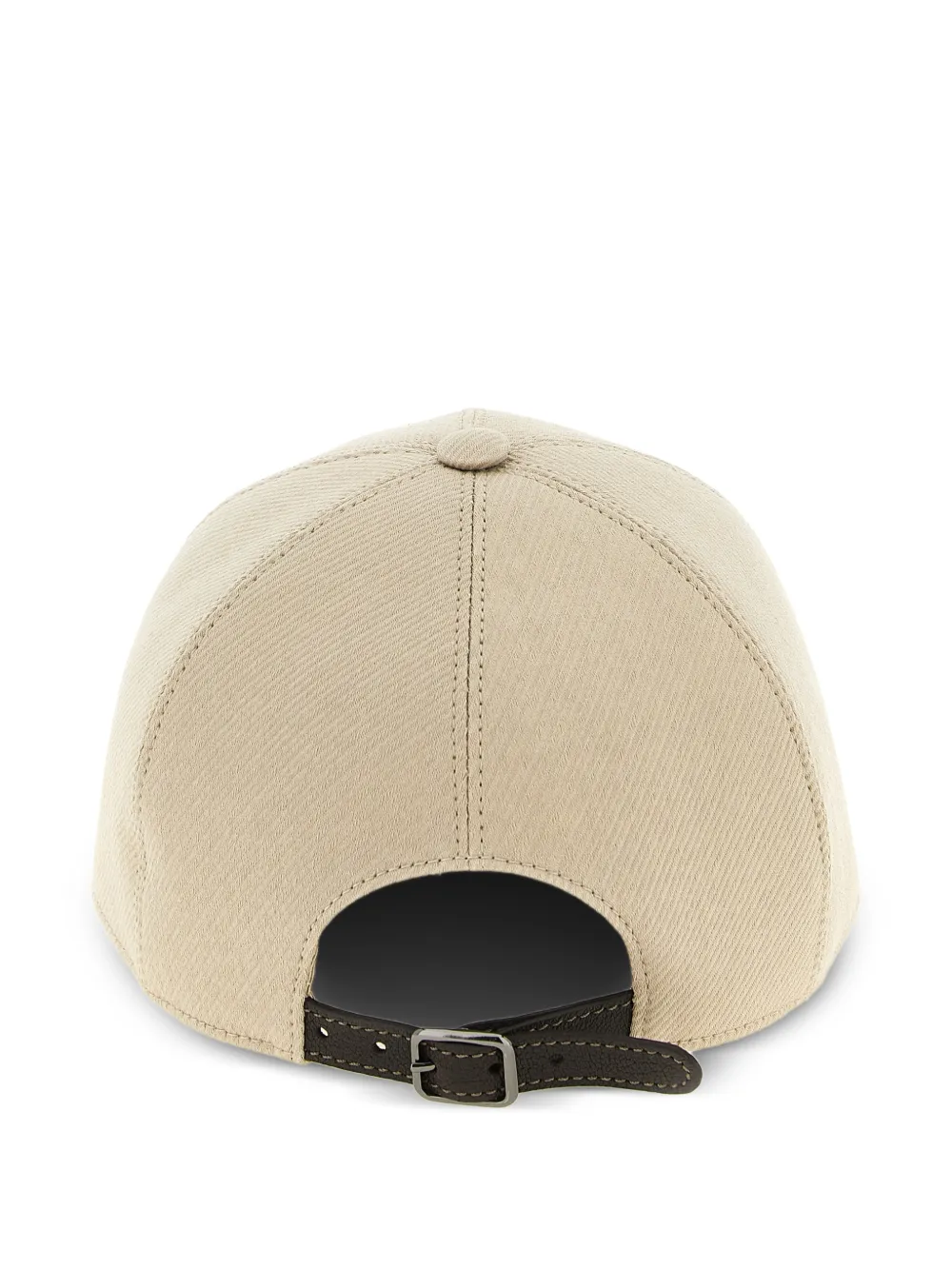Embelished-Trim Monile Baseball Hat