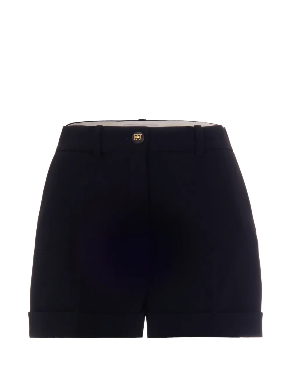 Elisabetta Franchi button-fastening shorts - Nero