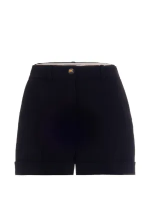 Elisabetta Franchi ボタン ショートパンツ | ブラック | FARFETCH JP