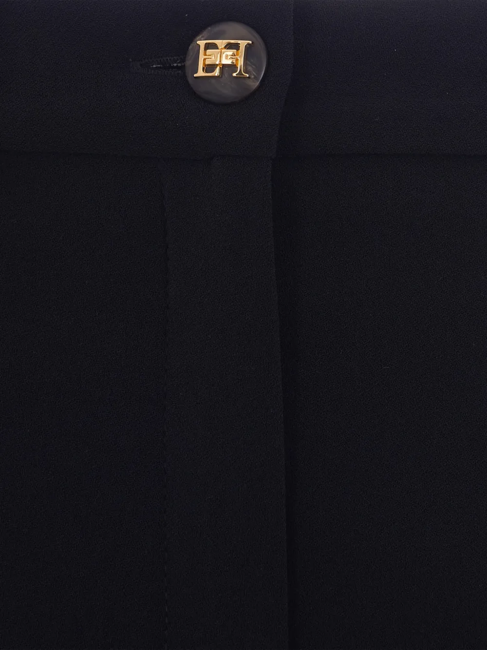  Elisabetta Franchi Button-fastening Shorts - Black 