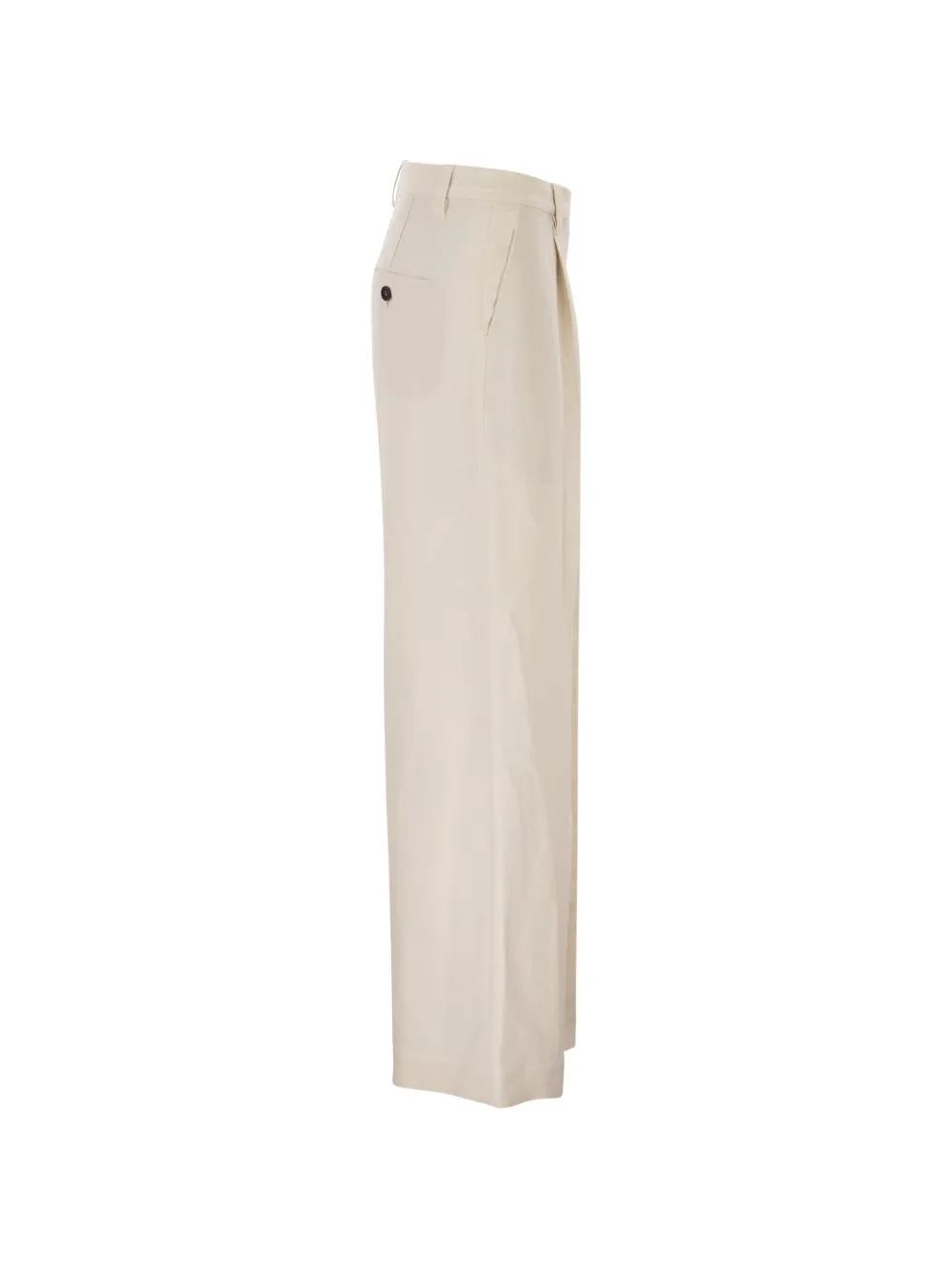  Brunello Cucinelli Double Pleats Tailored Trousers - Neutrals 