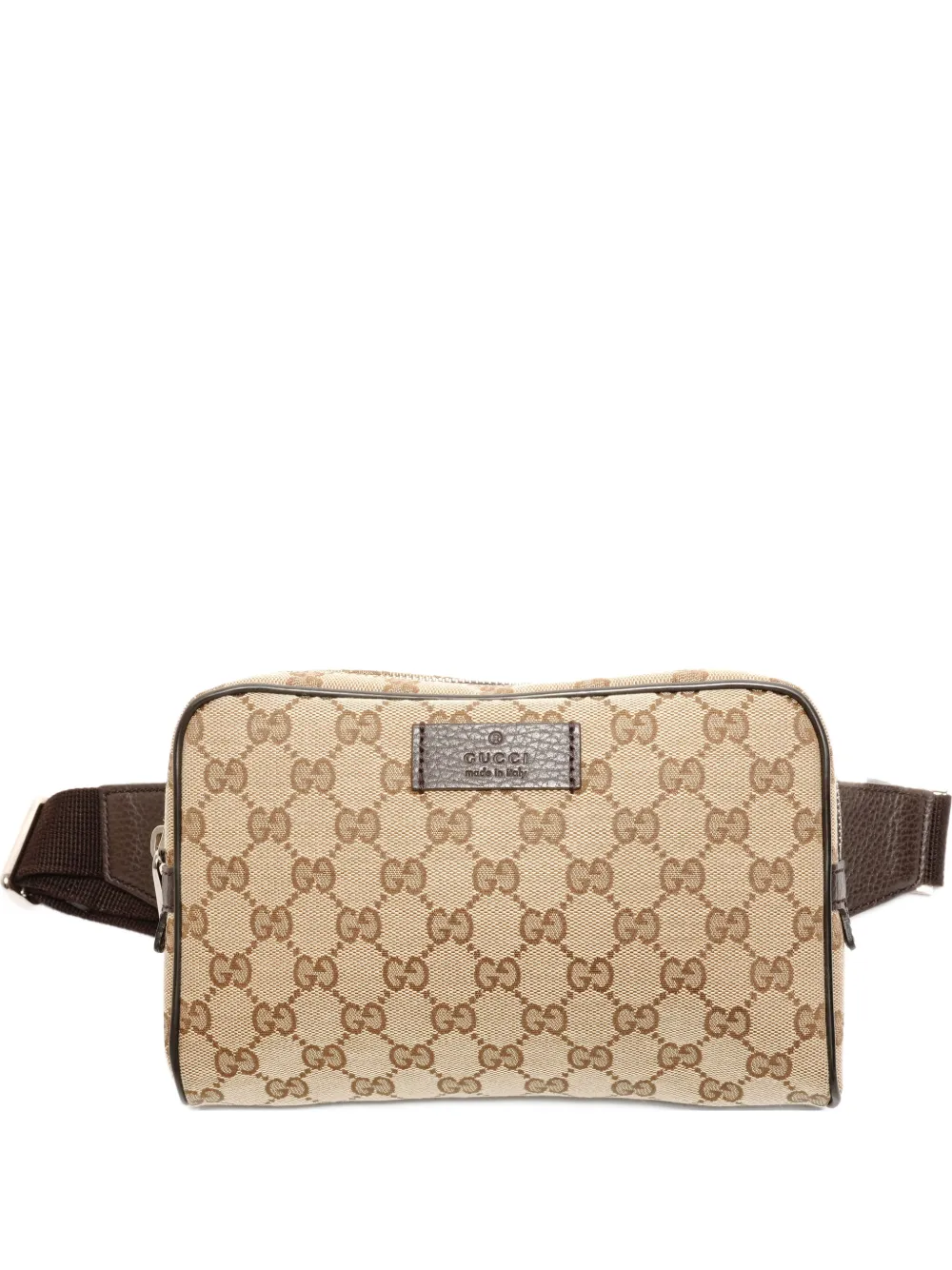 Gucci Pre-Owned 2010s GG-pattern belt bag - Toni neutri