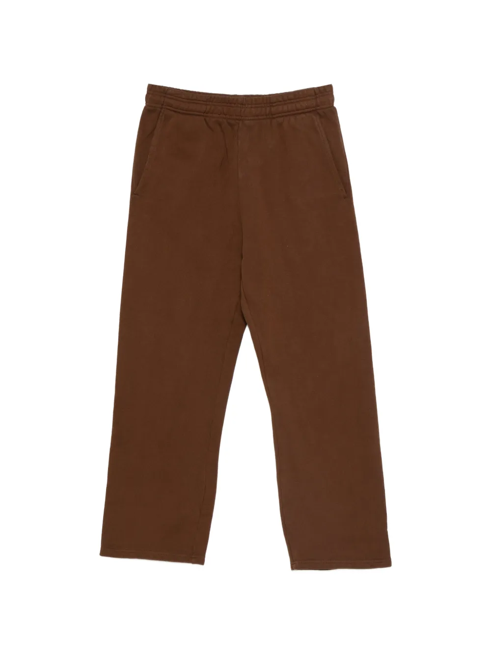 ENTIRE STUDIOS straight leg ttack pants - Marrone