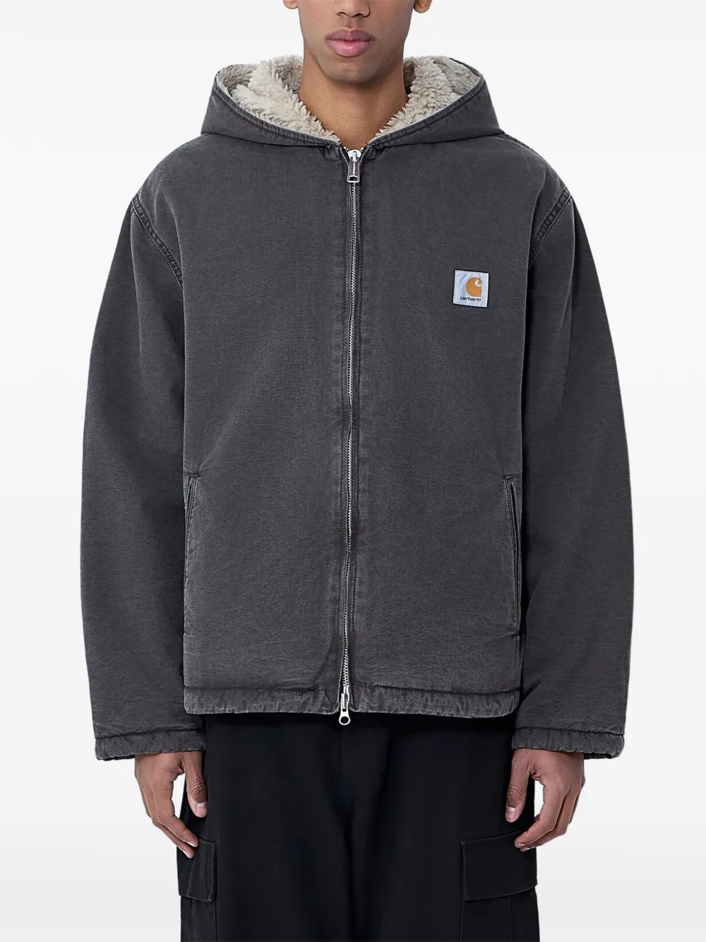 Carhartt WIP Mitch hooded jacket - Grau