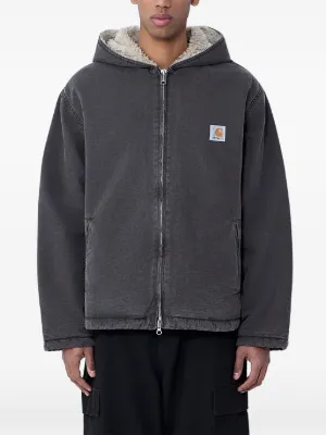 Carhartt WIP zip-up Hooded Jacket | Grey | FARFETCH RO