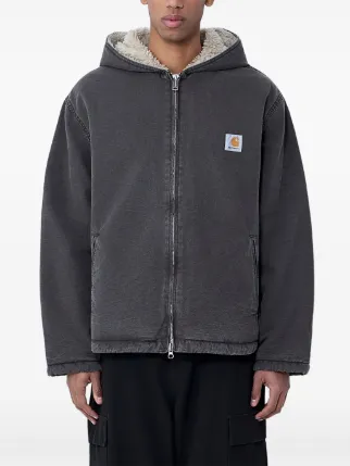 Carhartt WIP Mitch Hooded Jacket | Grey | FARFETCH