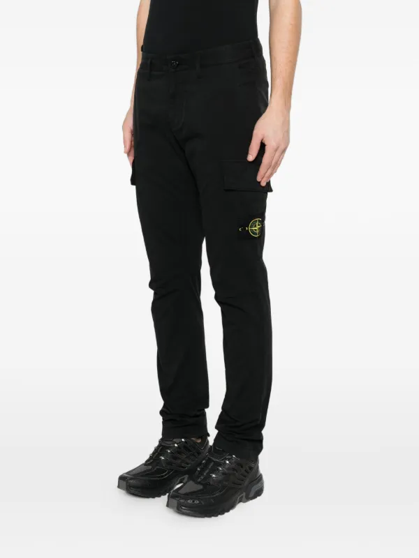 Stone Island カーゴパンツ | ブラック | FARFETCH JP