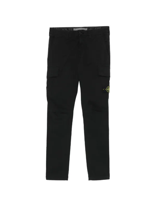 Stone Island カーゴパンツ | ブラック | FARFETCH JP
