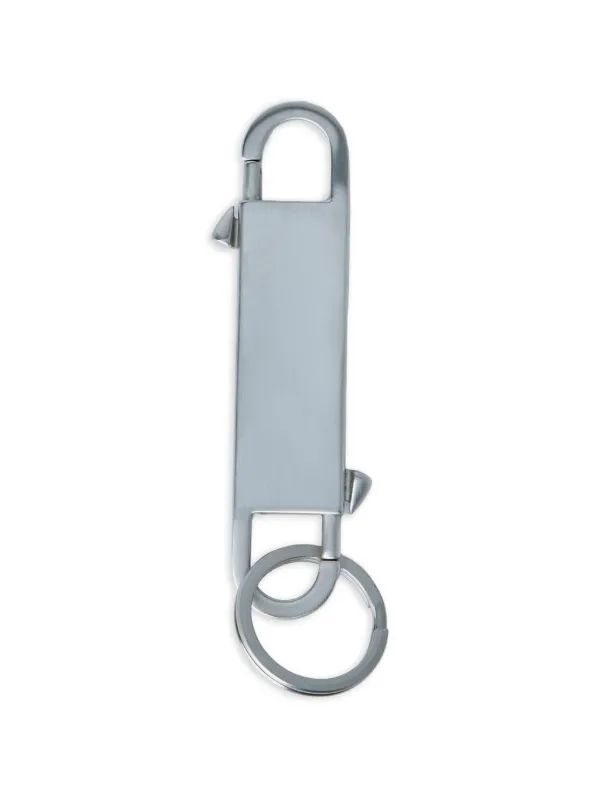 Rick Owens メタルキーホルダー Rick Owens rectangular-shape Key Holder | Silver | FARFETCH
