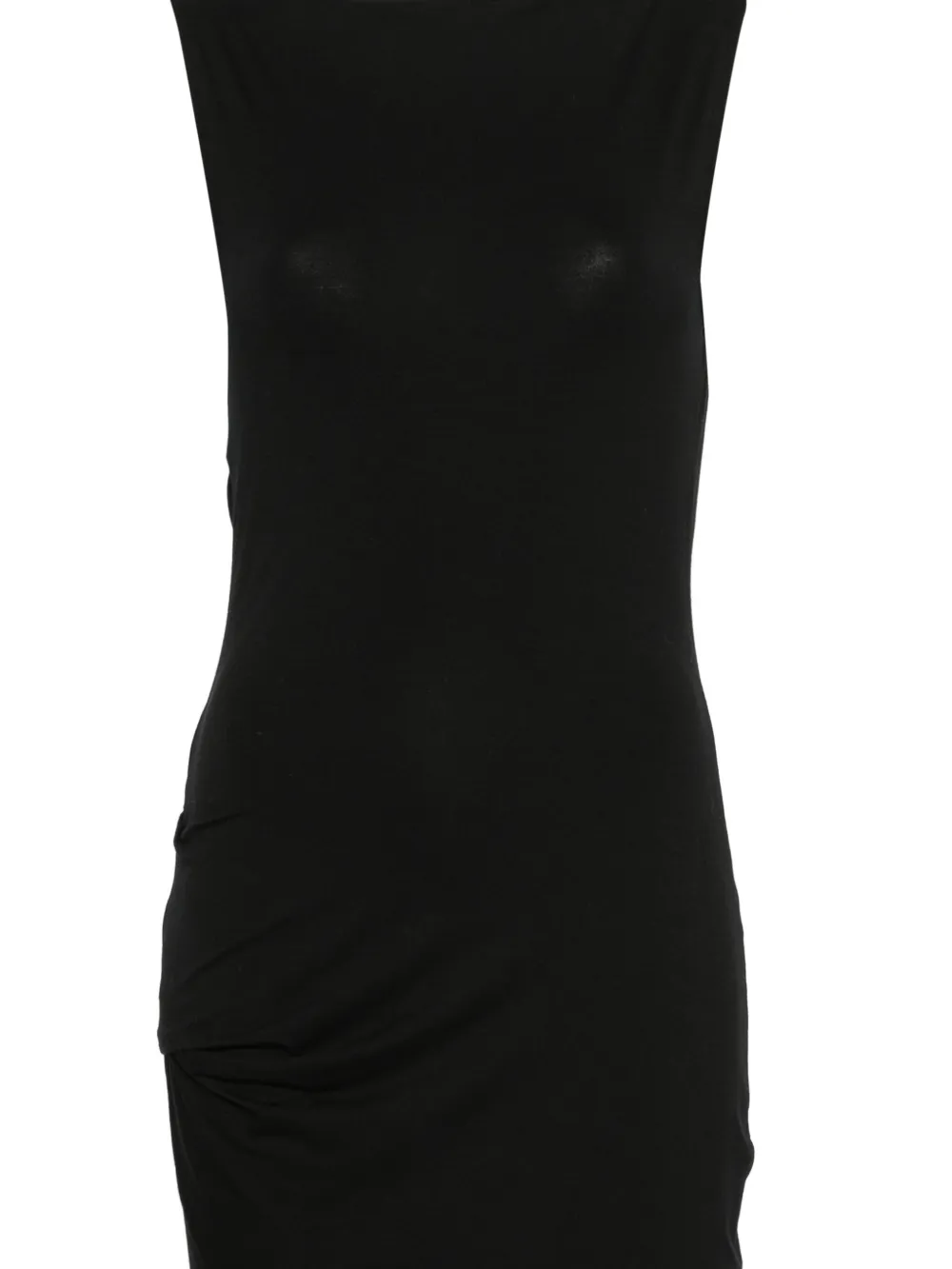  Entire Studios Draped Sleeveless Maxi Dress - Black 