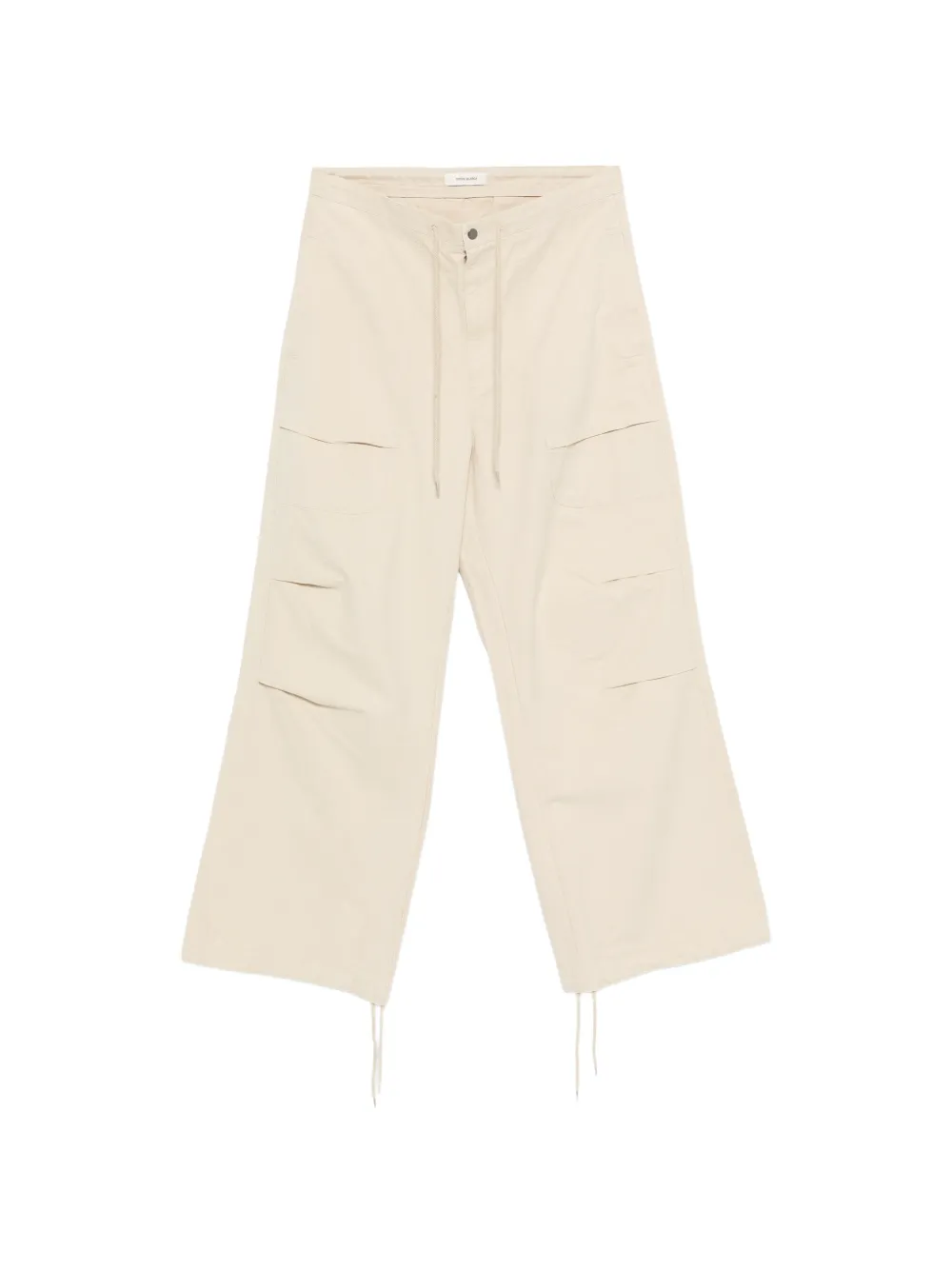 ENTIRE STUDIOS drawstring cargo trousers - Toni neutri